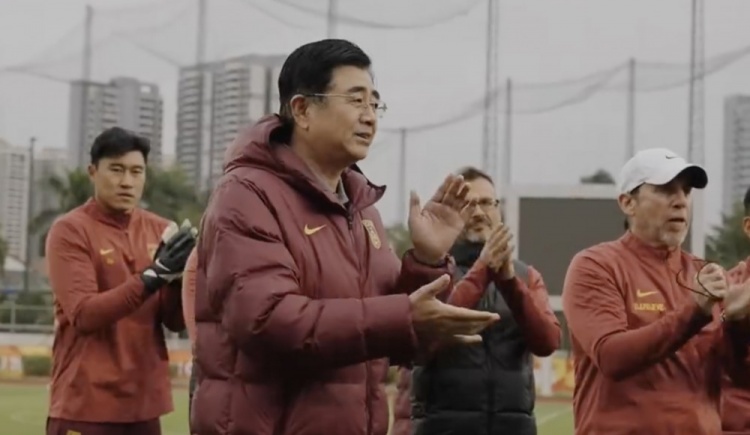  U20亞洲杯開(kāi)賽在即，足協(xié)主席宋凱探班U20國(guó)青隊(duì)