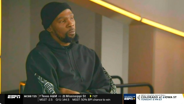  還打多久退役？KD：目前無法預(yù)測終點 可能會發(fā)生也可能不會