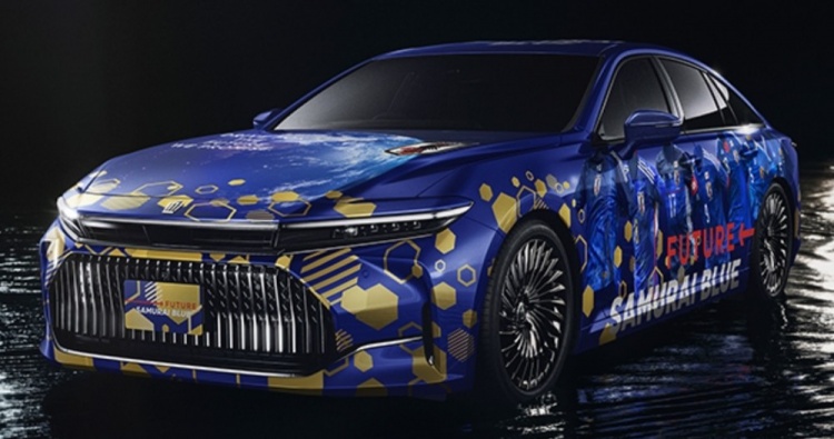  與車企聯(lián)動，日本足協(xié)與豐田汽車共同打造日本國家隊特別車型