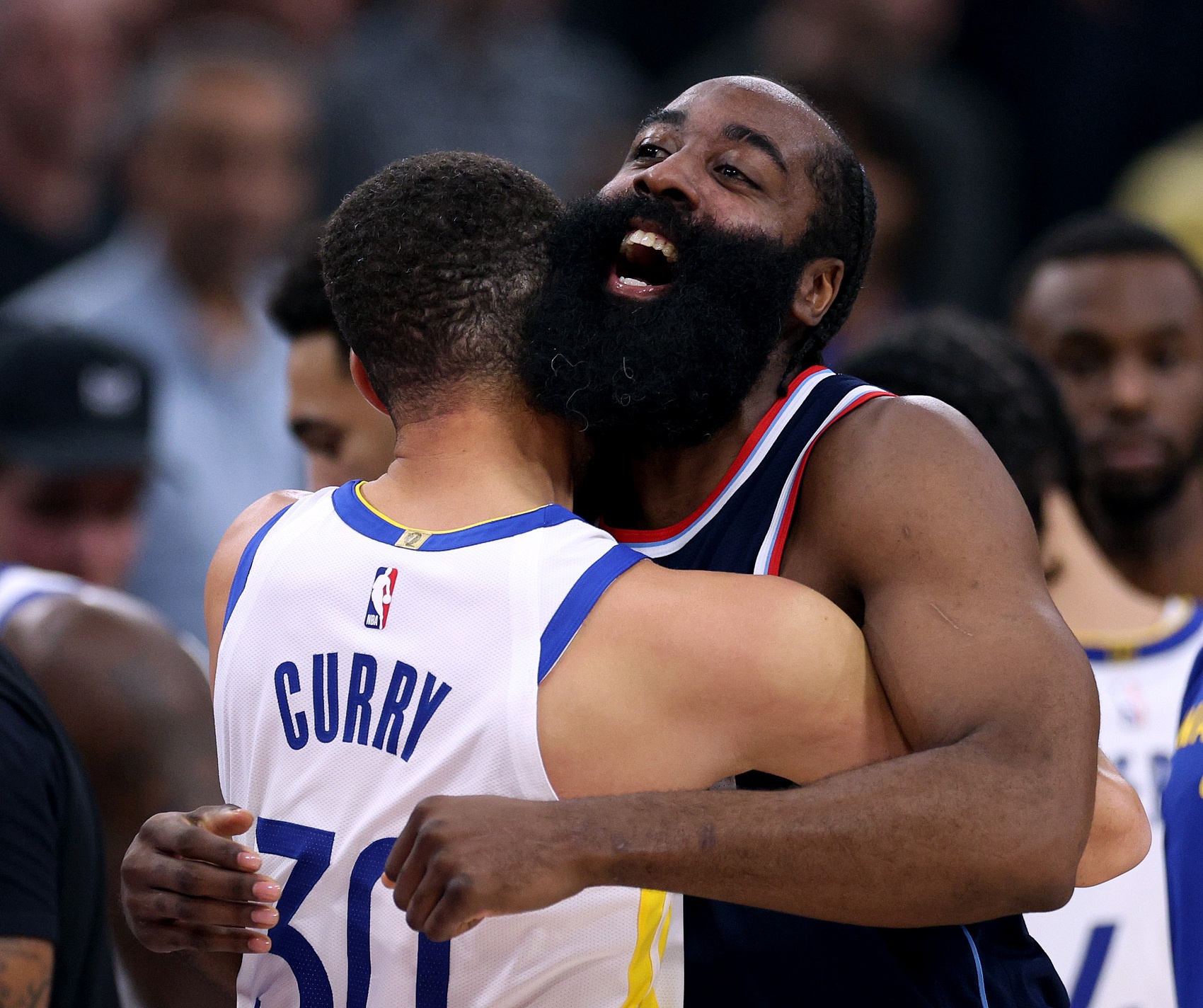  諸神黃昏！庫里哈登先后50+ NBA歷史首次兩名35歲以上球員轟50+！